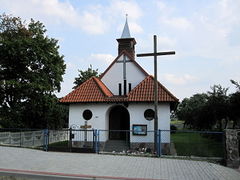 Kościół pw. św. Bonifacego Biskupa i Męczennika w Rybnie, źródło: Wikimedia Commons, autor GringoPL