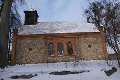 Zabytkowy kościół w Rybnie. Fot. Tadeusz Plebanski. Źródło: www.ciekawemazury.pl [12.09.2013]