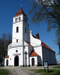 Kościół katolicki w Iłowie-Osadzie, źródło: commons.wikimedia.org [14.12.2104]