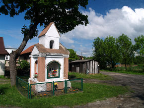 Kapliczka w Stękinach. © Stanisław Kuprjaniuk