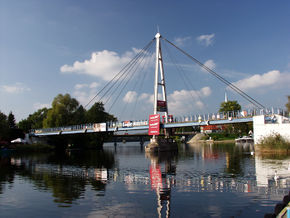 Most w Mikołajkach. © Stanisław Kuprjaniuk