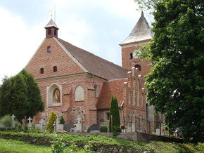Kościół pw. św. Wawrzyńca w Plutach. Fot. Romek. Źródło: Commons Wikimedia