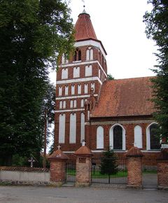 Kościół pw. św. Katarzyny w Lubominie, źródło: Wikimedia Commons [30.10.2014]