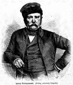 Portret Ignacego Pietraszewskiego namalowany przez J. Schübelera w 1869 r. Źródło: Commons Wikimedia