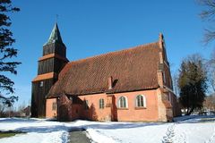 Kościół parafialny w Pomorskiej Wsi.Fot. Jerzy Zaskiewicz.Źródło: www.ciekawemazury.pl