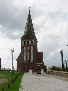 Kościół parafialny.Źródło:Wikimedia Commons