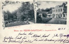 Pocztówka z Falknowa (1901).Źródło: www.aefl.de