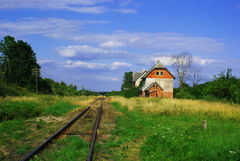 Stacja kolejowa w Bartoszach Wikipedia [05.06.2014]