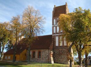 Kościół pw. św. Jana Chrzciciela w Łankiejmach.Fot. Romek. Źródło: Commons Wikimedia