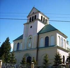 Kościół św. Rocha w Janowie. Autor: Mieczysław Kalski.
