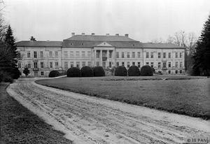 Pałac w Drogoszach dawniej
