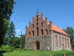 Mielno. Kościół neogotycki.Fot. Jarenty. Źródło: Commons Wikimedia [13.08.2014]