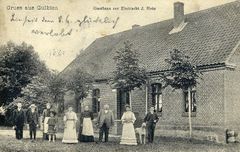 Zajazd w Gulbie. Pocztówka z początku XX wieku.Źródło: www.aefl.de
