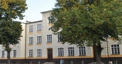 Budynek szkoły, źródło: Kultura i sztuka w ZSO im. C. K. Norwida w Nowym Mieście Lubawskim