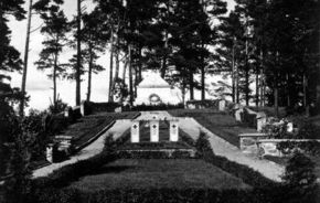 Talusy.Cmentarz wojenny przed 1945 r. Olsztyńska Strona Rowerowa [19.07.2013]