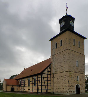 Kościół pw. św. Jana Chrzciciela w Piszu.Autor: Alina Zienowicz. Źródło: Commons Wikimedia