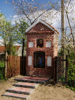 Kapliczka w Lamkowie. © Stanisław Kuprjaniuk
