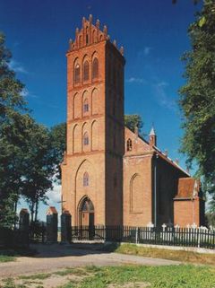 Kościół św. Katarzyny i św. Anny w Cerkiewniku Ciekawe Mazury [15.07.2014]