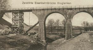 Kruklanki-most na starej fotografii