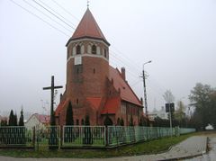 Kościół w Wiśniowie Ełckim Olsztyńska Strona Rowerowa [12.11.2013]