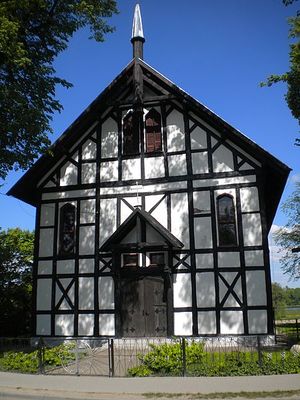 Kościół metodystyczny w Kraplewie. Fot. Werdersen. Źródło: Commons Wikimedia