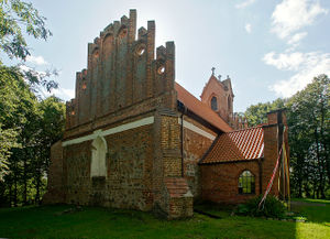 Kościół pw. św. Jana Ewangelisty w Czernikach autor: Adam Kliczek