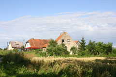 Krymławki. Przedwojenna wiejska zabudowa.Fot. Ralf Lotys. Źródło: Commons Wikimedia