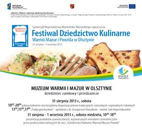 Plakat promujący jedną z edycji festiwalu.Źródło: www.mazury.travel