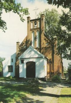 Kościół parafialny.Źródło: www.archwarmia.pl, 04.01.2014.
