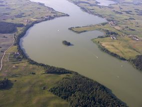 Widok z lotu ptaka.Źródło: www.pensjonacik-krystyna.pl