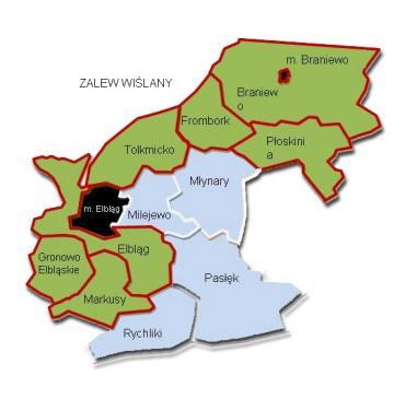 Plik:LGR Zalew Wiślany obszar działania.jpg