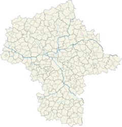 Mapa lokalizacyjna województwa mazowieckiego