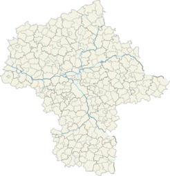 Mapa lokalizacyjna województwa mazowieckiego